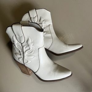 White Cowgirl Boots